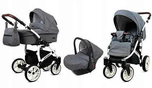 BabyLux® Kinderwagen Set 3 in 1