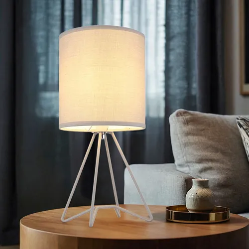 Stylische Tischleuchte grau – Moderne Beistelllampe für jedes Zimmer - Diese elegante Tischlampe in Grau bringt modernen Stil in Ihr Zuhause. Ideal für Schlafzimmer, Wohnzimmer oder Büro, sorgt sie für angenehmes Licht und setzt stilvolle Akzente.
