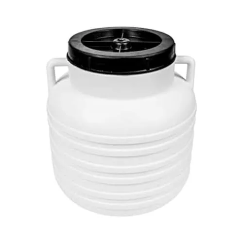 BROWIN® Fass 60 Liter - Lebensmittelfass für Einmachprodukte - Gärbehälter für die Heimbrauerei, ideal zur Milchsäuregärung von Sauerkraut und Gurken. Hergestellt aus lebensmittelechtem Kunststoff, robust und wiederverwendbar.