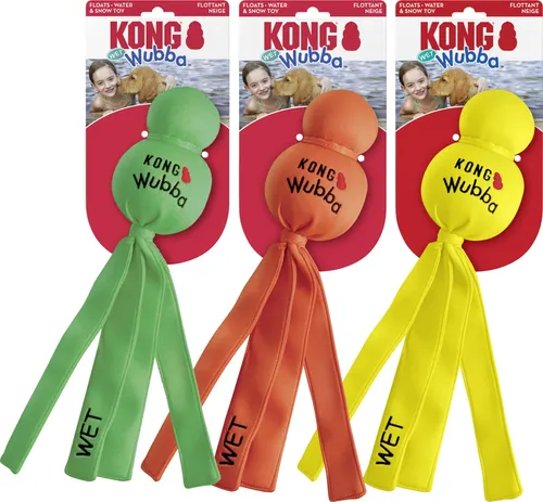 Produktbild Kong Wasserspielzeug Hund Wubba Wet 35,5 cm farblich sortiert