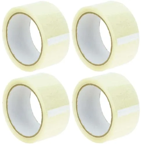 Stagetape 4 Rolle Paketklebeband 66 m x 48 mm Transparent/Klar