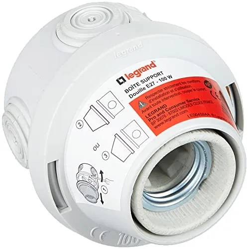 Legrand LEG91146 Wasserdicht für Leuchtmittel E27 von Legrand