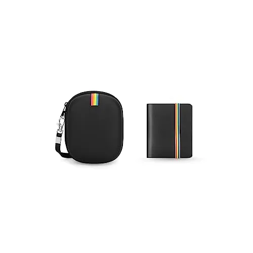 Yinke Tasche Case mit Fotoalbum für Polaroid Go 9035/9071/9070 Instant Camera, Harte Schutzhülle Kinderkamera Reisetasche Hülle - Weihnachten Neujahr Geburtstag Festival Spielzeug Geschenk