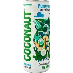 Coconaut Junges Kokosnusswasser 320ml - Erfrischendes Kokosnusswasser, reich an Elektrolyten und ideal für die natürliche Hydration nach dem Sport.