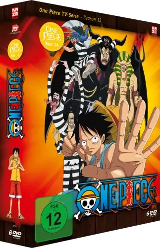 One Piece - TV Serie - Vol. 14 - [DVD] - Abenteuerreiche Anime-Serie für Fans ab 12 Jahren, ideal für spannende Filmabende.