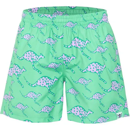 CHIEMSEE Herren Badehose im modernen Alloverprint - Vielseitige Badehose aus weichem, schnelltrocknendem Material für hohen Komfort. Ideal für Strand und Pool, mit praktischem Gummizugbund und seitlichen Taschen für kleine Essentials. Sportlicher Look trifft auf optimale Bewegungsfreiheit.