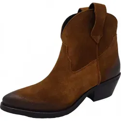 Lazamani Stiefelette Stiefelette Leder - Braun - 42