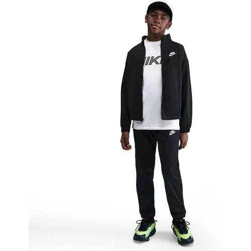 Nike Kinder Df Pk Fz Trainingsanzug, Black/Black/White, 146/152 - Kleidung, hochwertiger Trainingsanzug für Kinder, angenehm zu tragen und vielseitig kombinierbar im klassischen Stil.