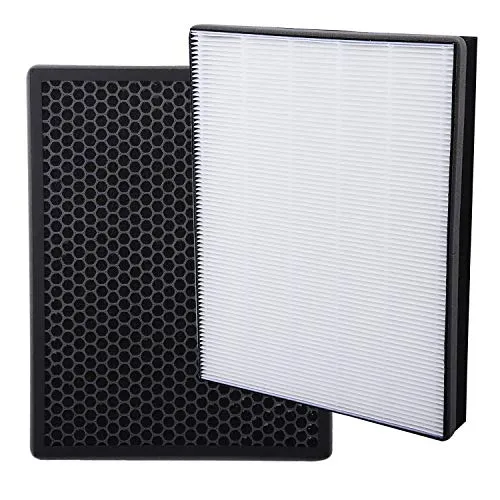 KEEPOW 2 Ersatzfilterset kompatibel mit Philips AC2889, AC2887, AC2882 & AC3829 Luftreiniger | HEPA und Aktivkohle-Filter | einsetzbar statt Philips FY2422/30 & FY2420/30