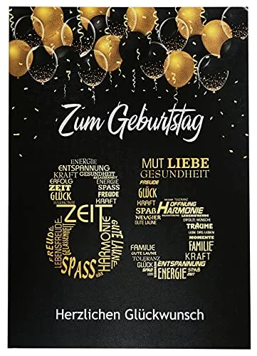 Libetui Cards Elegante Glückwunschkarte 85. Geburtstag von Libetui Cards