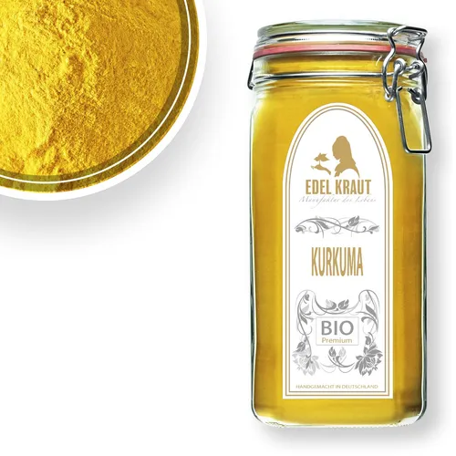 700g BIO KURKUMA PULVER gemahlen - Kurkumawurzel Curcuma Gelbwurz