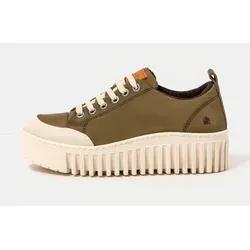 Brighton 1534 grüne Schnürsenkel-Sneaker für Damen - Sneaker für Damen aus ultraleichtem SOFTLIGHT-Material, maximaler Komfort und Leichtigkeit, ideal für den urbanen Lifestyle in Frühling/Sommer.