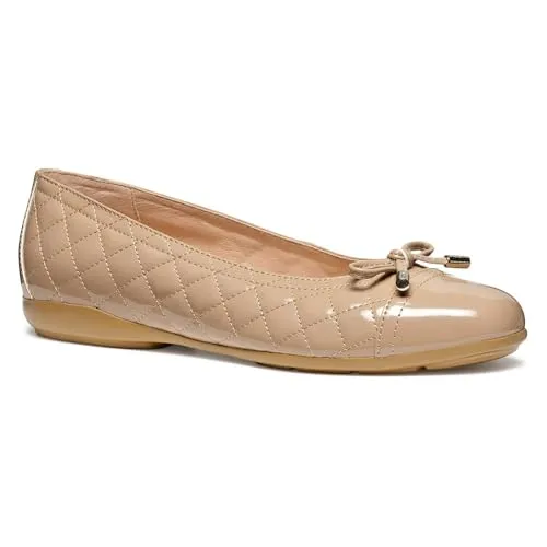 Geox Damen D ANNYTAH B Ballet Flat, Caramel, 38 EU