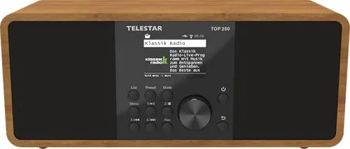 Telestar Radio Top 250 DAB+ in braun von Telestar