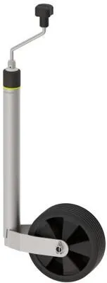 Knott Stützrad mit Stützlastwaage, Kunststofffelge