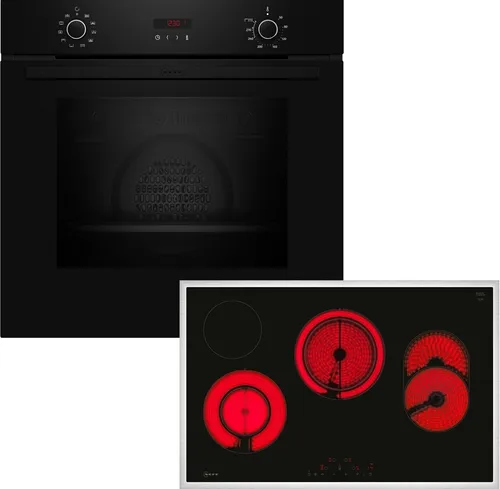 Neff BX48PB0 (B2CCG6AK3+T18SDH9L0) Herdset A+ Pyrolyse 80 cm Kochfeld CircoTherm