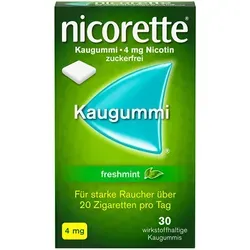 NICORETTE Kaugummi 4 mg freshmint 30 St