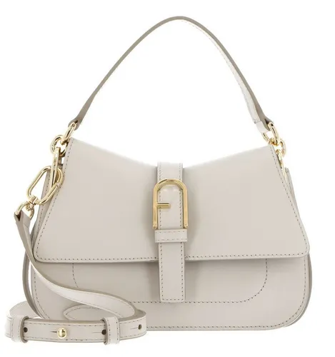 Furla Flow Mini Schultertasche - Marshmallow - Elegante Umhängetasche aus hochwertigem Leder in der trendigen Farbe Marshmallow, ideal für den täglichen Gebrauch und perfekt für stilbewusste Frauen.