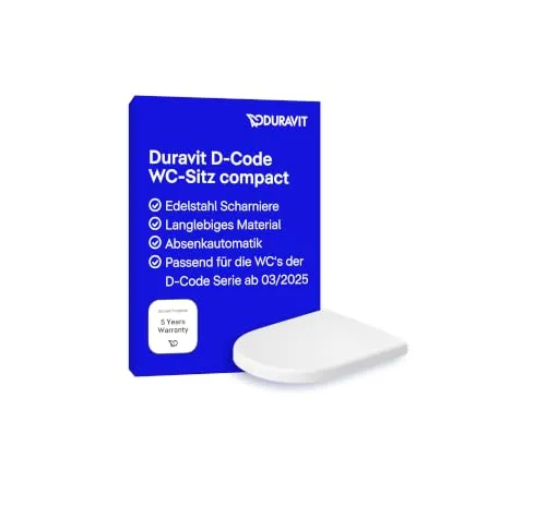 Duravit D-Code WC-Sitz mit Absenkautomatik von Duravit