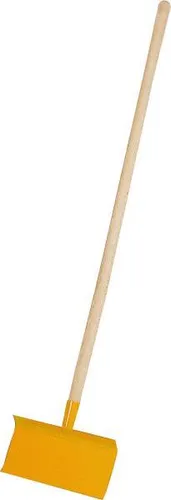 Schmutz- u. Eisscharre 33 Zentimeter lack. mit Stiel
