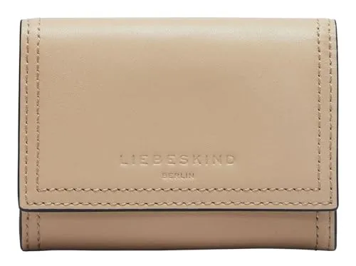 Liebeskind Berlin Damen Sadie Naplack Louisa Purse S - Elegante Geldbörse in Sandy - Damen-Geldbörse aus hochwertigem Nappaleder mit RFID-Schutz, ideal für modebewusste Frauen, die Funktionalität und Stil schätzen.
