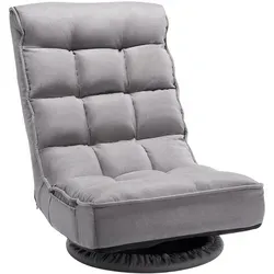 VEVOR Gaming-Bodenstuhl, 360° drehbar mit 4 Positionen