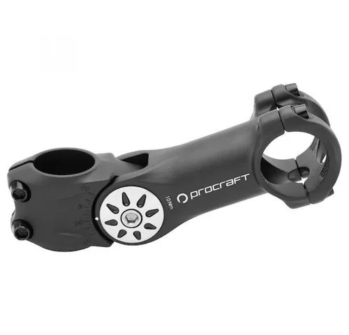 Procraft 4Bolt Adjustable Ahead 31.8 Vorbau 125 mm - Verstellbarer Vorbau für optimale Lenkerhöhe, robust und ideal für individuelle Anpassungen beim Radfahren.