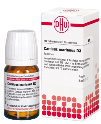 DHU-Arzneimittel GmbH & Co. KG CARDUUS MARIANUS D 3 Tabletten 80 St 02111991
