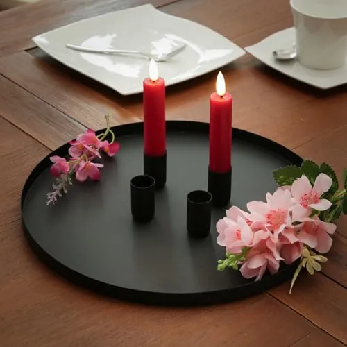 Kerzenständer Schwarz von Marelida