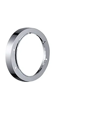 hansgrohe Verlängerungsrosette 150mm - Chrom - Badewannen- & Duschsysteme, ideal zur Montage zwischen Fliesen und Fertigset mit einer Verlängerungsmaß von 22mm für optimale Anpassung.