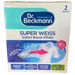 Dr.Beckmann super weiß Mitwaschbeutel Beutel, 80,0 g