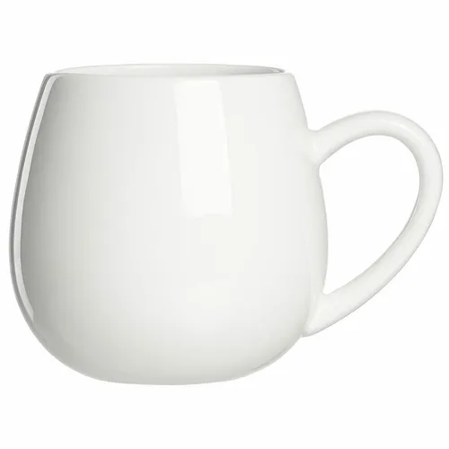 Ritzenhoff & Breker Becher bauch Bari, Tasse, Porzellan, Weiß, 450 ml, 430967