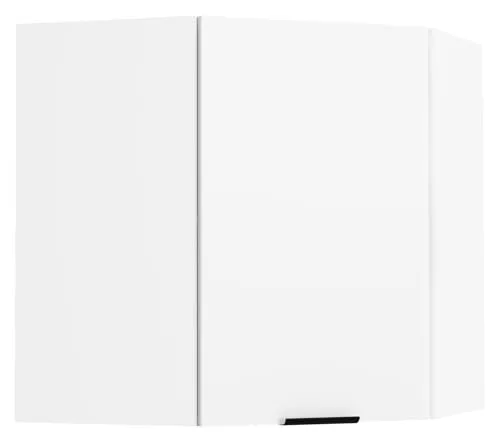 VCM Küchenschrank hängend | Eckschrank in Fasola Weiß