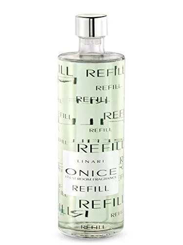LINARI ONICE Diffuser Refill 500ml - Duftöldiffusoren - Hochwertiger Nachfüllflakon für Linari Raumparfum, sorgt für langanhaltenden Duft und ein stilvolles Ambiente.