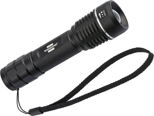 Brennenstuhl LuxPremium Akku-Fokus-LED-Taschenlampe TL 600 AF - Robuste Taschenlampe mit 630lm und bis zu 22 Stunden Leuchtdauer, perfekt für Outdoor-Aktivitäten. Fokussierbar und IP67-zertifiziert, ideal gegen Wasser und Staub.