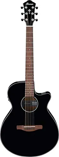 Ibanez AEG50-BK Black - Akustikgitarre - Akustikgitarre der Ibanez AEG Series mit Fichtendecke und Sapele-Korpus, ausgestattet mit Ibanez T-bar II Tonabnehmer für hervorragenden Klang und integriertem Stimmgerät.
