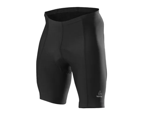 Löffler Herren Bike Hose Basic 04835 schwarz - Fahrradbekleidung in Slim Fit, aus 100% Polyester für optimalen Komfort und Bewegungsfreiheit bei jeder Fahrt.