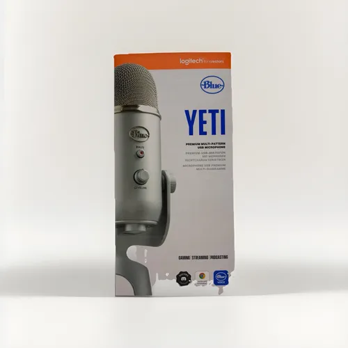 Blue Yeti USB-Mikrofon für PC und Mac - Mikrofon für Gaming, Aufnahme, Streaming und Podcasting, bietet herausragende Klangqualität und flexible USB-Konnektivität.