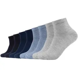 s.Oliver Unisex Kurzsocken 8er Pack 43/46 denim mel. von s.Oliver