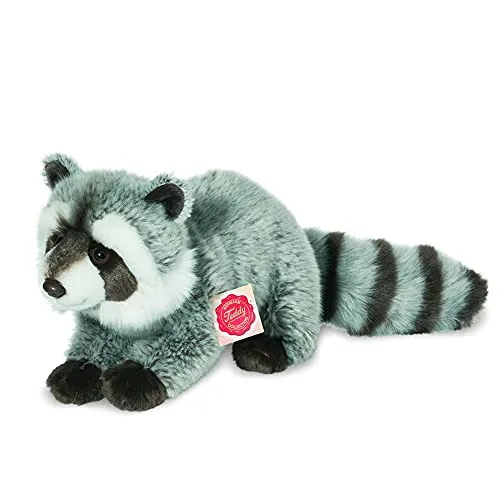Teddy Hermann 92529 Waschbär 29 cm, Kuscheltier mit idealem Recyclinganteil (Füllmaterial)