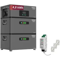 XORO SOLAR ATLAS Solarspeichersystem 2.7 - 7.2 kWh, erweiterbar bis 12 kWh - XORO SOLAR ATLAS – Modularer Energiespeicher für Solaranlagen. Ideal zur Speicherung überschüssiger Solarenergie, flexibel erweiterbar und einfach integrierbar für maximale Energieunabhängigkeit.