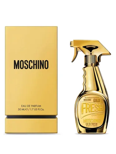 Moschino Gold Fresh Couture Eau de Parfum für Damen 50 ml - Damenduft mit fruchtig-blumiger Eleganz, ideal für selbstbewusste Frauen. Der exklusive Duft vereint Mango, Jasmin und Vanille für ein unvergessliches Erlebnis.