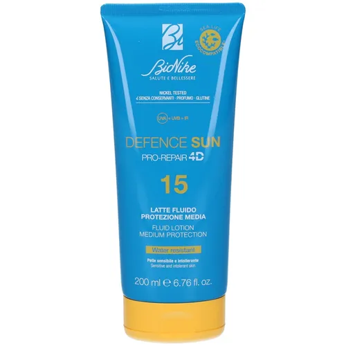 Defence Sun Spf15 Latte Fluido BioNike 200ml