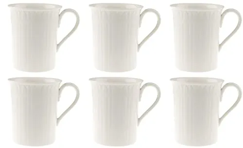 Villeroy & Boch Tasse Cellini - Elegante Porzellan Tasse - Tassen aus hochwertigem Porzellan, spülmaschinenfest und mikrowellensicher. Die filigranen Relief-Verzierungen der Cellini Kollektion bringen klassische Eleganz auf Ihre Tafel.