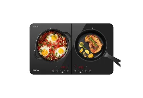 CIARRA Doppel Induktionskochplatte 3500W