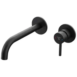 Steinberg Serie 100 Waschtisch-Wand-Einhebelmischer - Waschtischarmaturen mit einer Ausladung von 245 mm und hochwertiger Keramikkartusche für präzise Temperatur- und Mengeneinstellung.