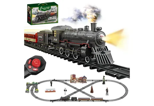 Esun Elektrischer Spielzeug-Zug mit Fernbedienung – Komplettset