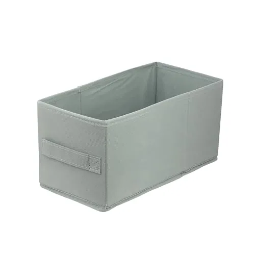 lavita Aufbewahrungsbox | faltbare Aufbewahrung Boxen 15 x 31 x 15 cm | Schubladen-Organizer Box| Ordnungssysteme für Kleidung | Kleideraufbewahrung & Organisation | hellgrau | 1 stück