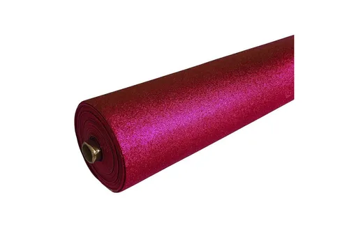 maDDma Moosgummi 50cm Glitzer-Moosgummi EVA 90cm breit, pink