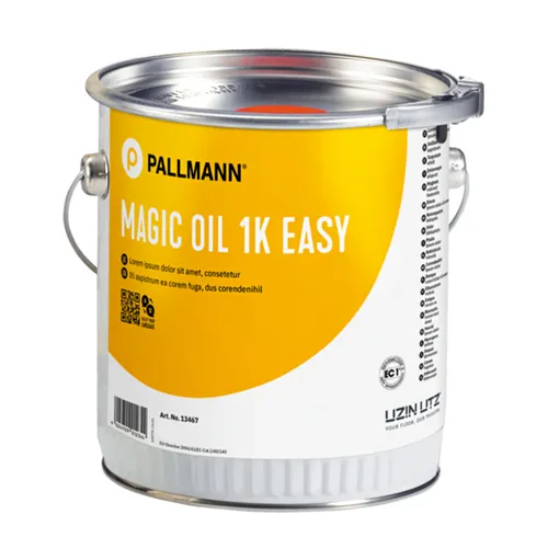 PALL-MAGIC OIL 1K EASY - Lösemittelfreies Parkettöl - Hochwertiges 1K-Parkettöl für eine natürliche Holzpflege, kombiniert mit Ölen und Wachsen für einen langanhaltenden Schutz.